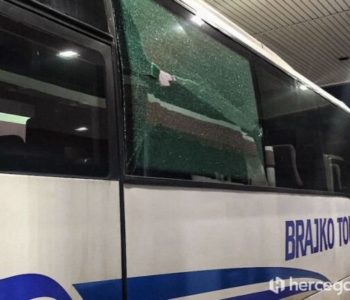 BUGOJNO: Na ulazu u grad kamenovan autobus hrvatskog autoprijevoznika