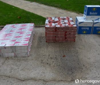 Djevojka u Posušju “pala” s cigaretama u vrijednosti 20.000 maraka