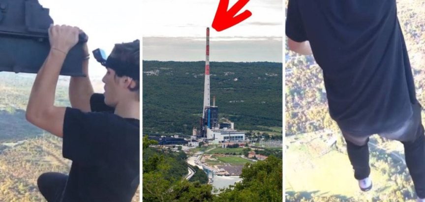 VIDEO: Tinejdžer se popeo na najvišu građevinu u Hrvatskoj i na rubu radio zgibove