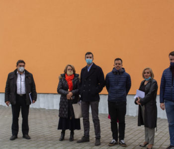 Snježana Köpruner, vlasnica i direktorica tvornice  GS TMT Travnik posjetila Srednju školu Prozor