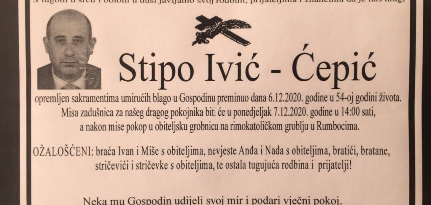 Stipo Ivić – Ćepić