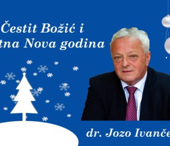 Božićna i novogodišnja čestitka načelnika općine Prozor-Rama dr. Joze Ivančevića