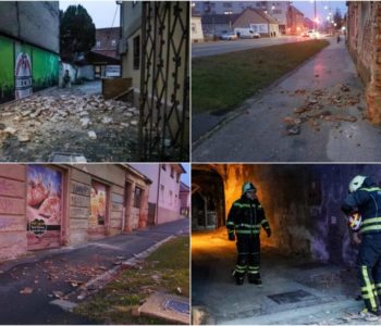 Hrvatska: Dva jaka potresa zatresla Petrinju, Sisak i Zagreb, stigle prve slike šteta na zgradama
