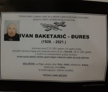 Ivan Baketarić – Đures