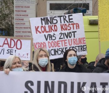 Sindikati zdravstvenih djelatnika HNŽ-a dobili još jednu pravnu bitku
