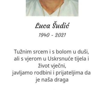 Luca Šudić (1940. – 2021.)