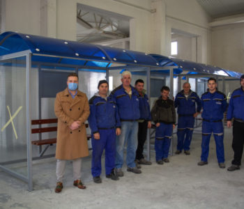 Radionica „Javnog prijevoza“ d.o.o. izrađuje nadstrešnice za autobusna stajališta