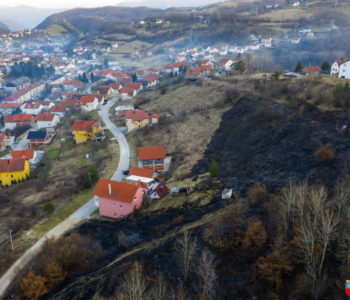 Intervencijom vatrogasaca i mještana spašene  obiteljske kuće u Prozoru
