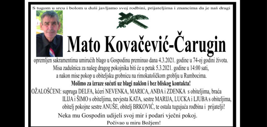 Mato Kovačević Čarugin