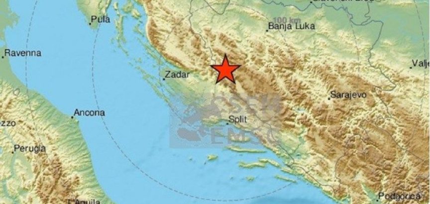 Potres zatresao BiH, osjestio se i u Dalmaciji