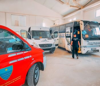 Redovna dezinfekcija radnih prostorija i voznih jedinica „Javnog prijevoza“ u Prozor-Rami