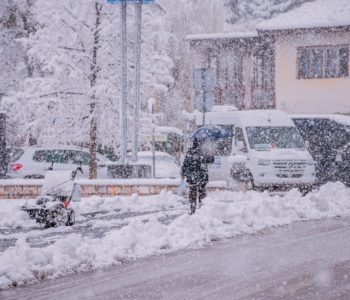 U BiH pretežno oblačno s kišom i snijegom