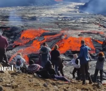 Erupcija vulkana na Islandu privukla veliki broj turista