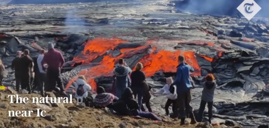Erupcija vulkana na Islandu privukla veliki broj turista