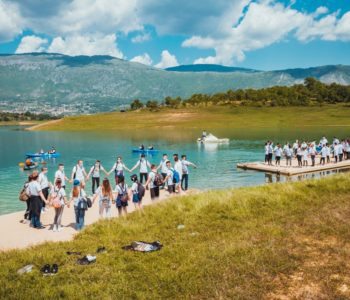 Volonterska akcija na Ramskom i Jablaničkom jezeru u organizaciji Zelene Mreže i Via Dinarice