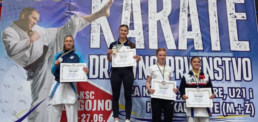 Još jedno zlato za Moniku Rajić u kategoriji U21 na državnom prvenstvu u Bugojnu