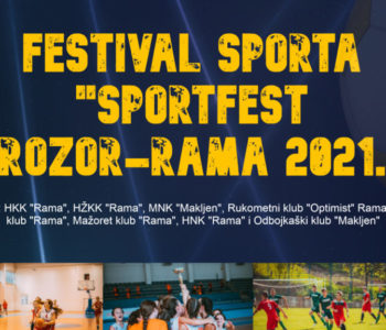 NAJAVA: Interaktivni festival sporta predstavit će publici ramske klubove i sportaše