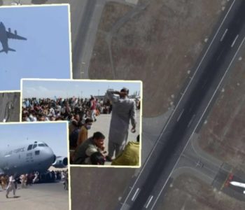 Bježeći iz Afganistana ljudi padaju iz aviona