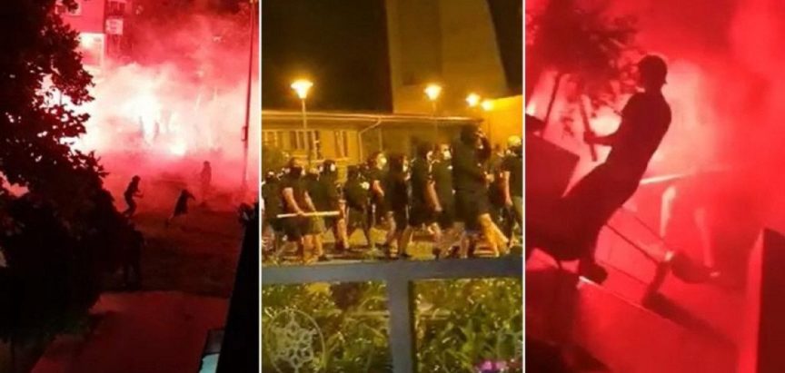 Navijački sukobi u Zagrebu između navijača Dinama i Legije