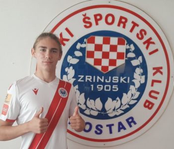 HŠK ZRINJSKI: Matej Šakota potpisao profesionalni ugovor