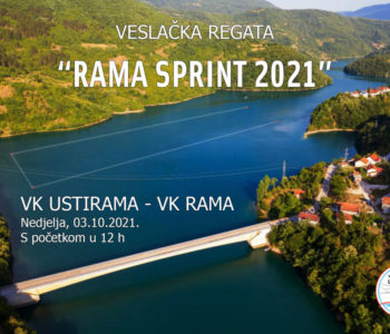 NAJAVA: Veslačka regata “Rama Sprint 2021” na Jablaničkom jezeru