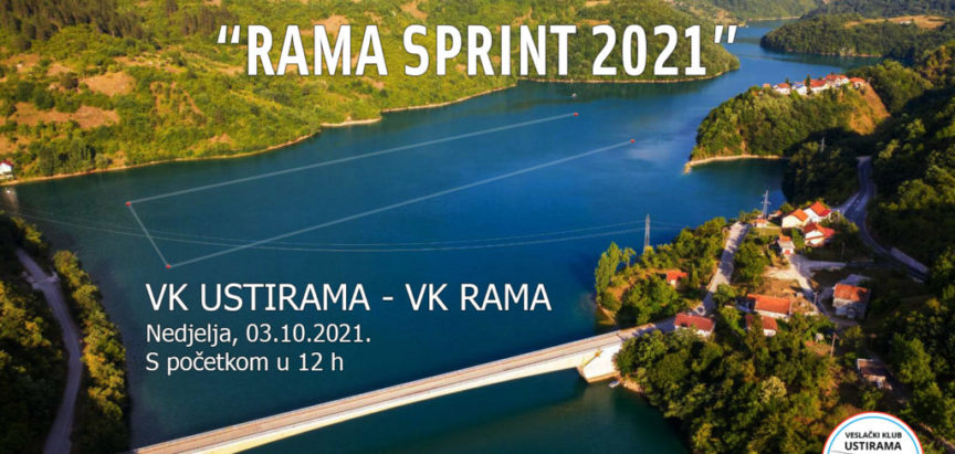 NAJAVA: Veslačka regata “Rama Sprint 2021” na Jablaničkom jezeru