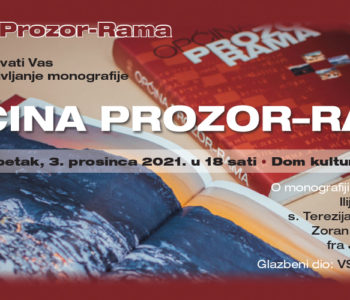 NAJAVA: Promocija monografije općine Prozor-Rama