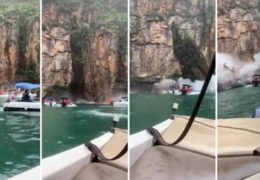 Strašna nesreća u Brazilu: odronila se ogromna stijena na vodopadu i pala na čamce, najmanje šest mrtvih, 20 nestalih