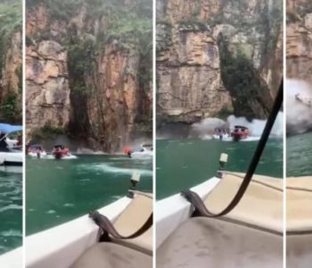 Strašna nesreća u Brazilu: odronila se ogromna stijena na vodopadu i pala na čamce, najmanje šest mrtvih, 20 nestalih