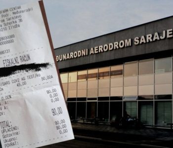 TKO LOVI U MUTNOME: Dva antigenska testa u Zračnoj luci Sarajevo platili 90 maraka. Da su cijene kao i drugdje mogli bi i ručati