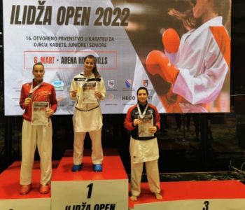 KK EMPI: Monika Rajić još jednom zlatna u Sarajevu