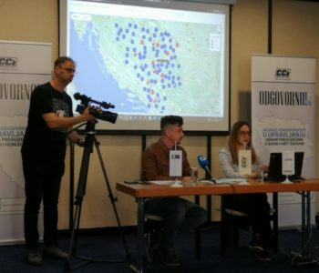 BiH: Centri civilnih inicijativa predstavili interaktivnu mapu javnih poduzeća