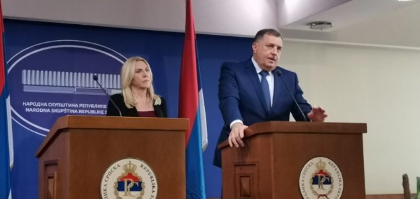 Video: Dodik i Cvijanović izvrijeđali Britance, strance, opoziciju…