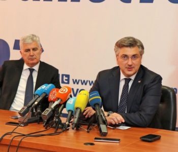 Plenković: Želimo obnoviti savezništvo između Hrvata i Bošnjaka