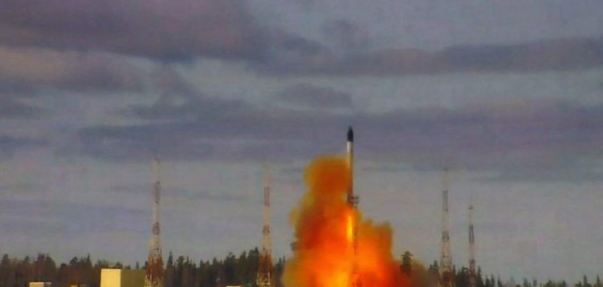 Rusija ispalila interkontinentalni balistički projektil