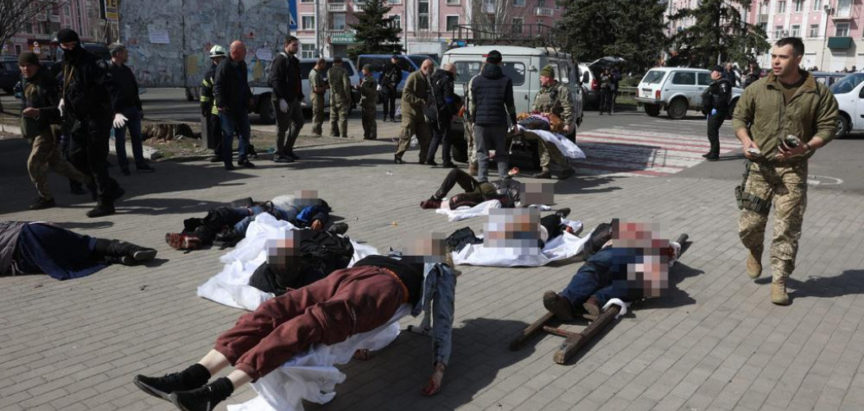 Pokolj u Kramatorsku: Stižu strašne snimke nakon napada, na projektilu piše ‘Za djecu‘