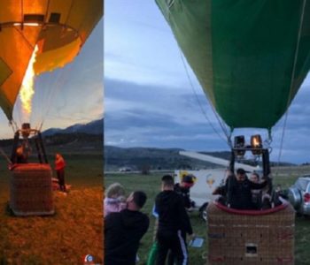 Na Blidinju testiran prvi balon na vrući zrak