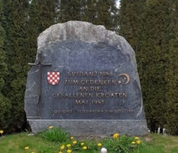 Austrija uklonila povijesni hrvatski grb sa spomenika u Bleiburgu