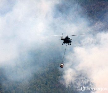 Vojska stigla u Čitluk da pomogne gašenje požara