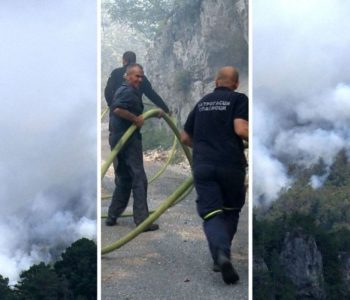 TEŠKO STANJE NA JUGU HERCEGOVINE: Požarna linija od 20 kilometara, čuju se detonacije, u pomoć dolaze helikopteri iz Srbije