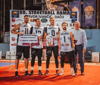 STREETBALL “RAMA”: Ekipa “Ba.Riba 3×3” pobjednik 20. jubilarnog turnira “Davor Ivančić Dačo”