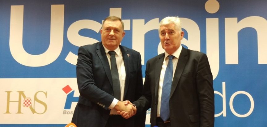 Dodik i Čović nakon blokada žele deblokadu: “SNSD neće u vlast bez HDZ-a, a ni HDZ bez SNSD-a”
