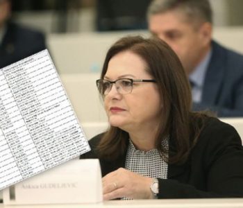 Bivša ministrica Ankica Gudeljević (HDZ BiH) prošle godine je pozamašno trošila na hranu, piće i hotele