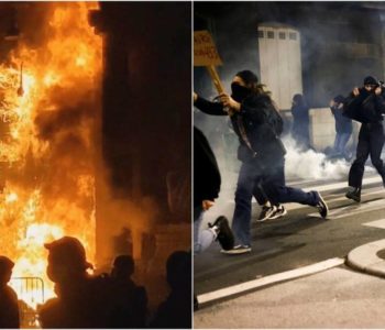 Demonstracije u Francuskoj izmiču kontroli, zapaljena gradska vijećnica u Bordeauxu