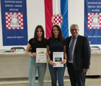ŠAHOVSKI KLUB “RAMA”: Treće mjesto za žensku ekipu na 16. KUP natjecanju za žene u Neumu