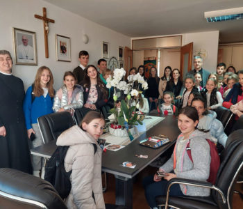 Djeca iz župe Prozor posjetila Misijsku središnjicu u Sarajevu
