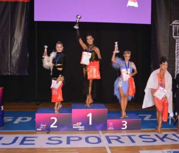 Ivoni Ćurić prvo mjesto na WDSF Open solo female turniru u Zagrebu