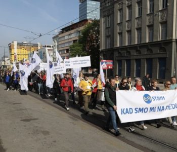 PROTESTI U SARAJEVU: Kada će na dnevni red političara doći radnici, njihove plaće i prava