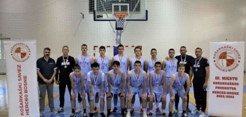 Juniori HKK “Rama” zauzeli treće mjesto u Ligi mladih Košarkaškog saveza Herceg-Bosne