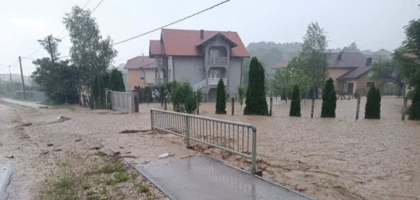 Bujične poplave, teška situacija na sjeveroistoku Bosne